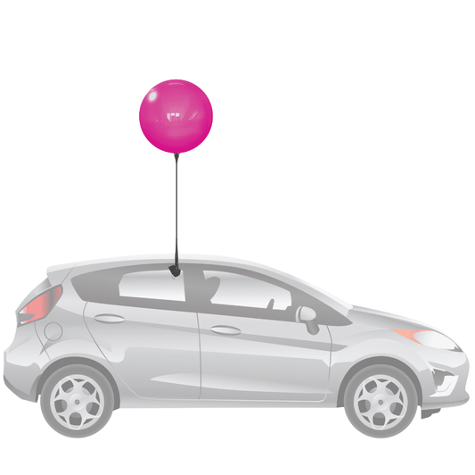 Duraballoon Reusable Car Window Kit
