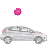 Duraballoon Reusable Car Window Kit