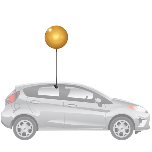 Duraballoon Reusable Car Window Kit