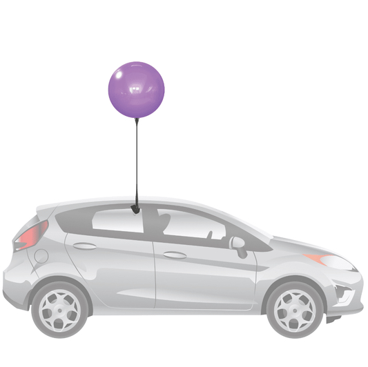 Duraballoon Reusable Car Window Kit