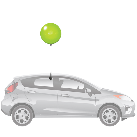 Duraballoon Reusable Car Window Kit