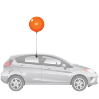 Duraballoon Reusable Car Window Kit