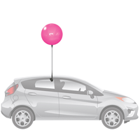 Duraballoon Reusable Car Window Kit