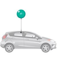 Duraballoon Reusable Car Window Kit