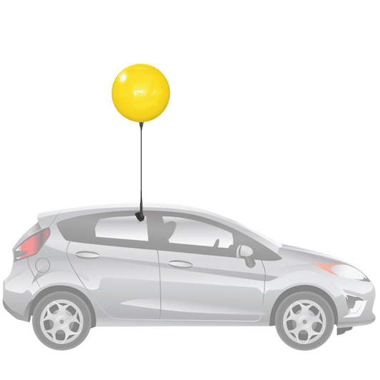 Duraballoon Reusable Car Window Kit