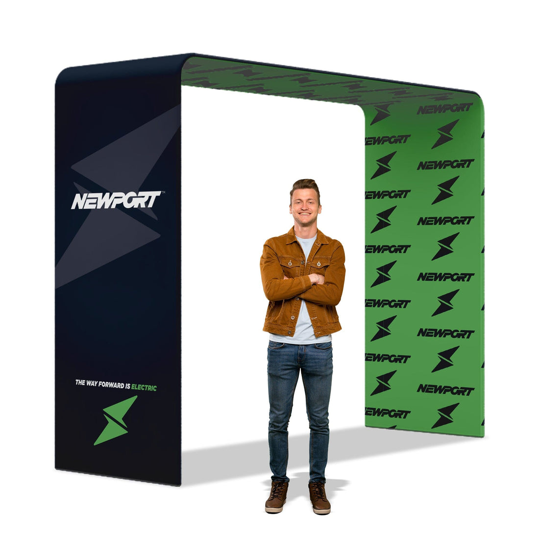 FastZip™ Square Trade Show Archway – LookOurWay