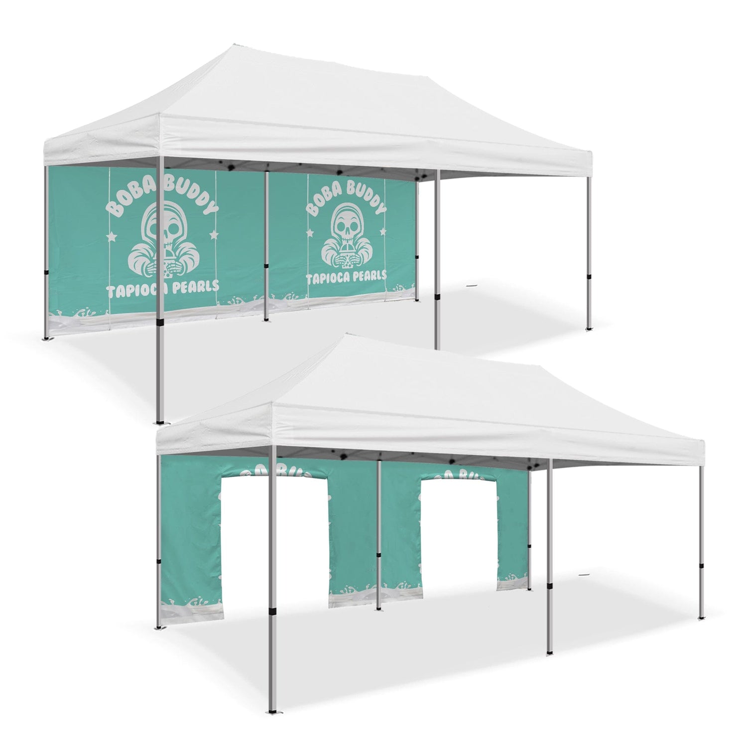 Custom Food Concession Full Back Wall w/ Roll-Up Door