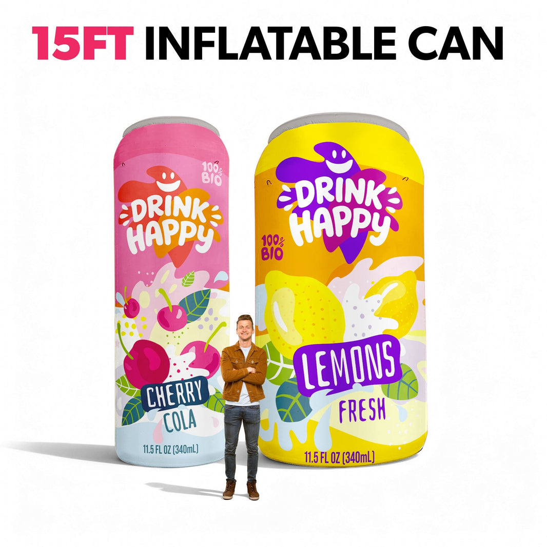 Custom Giant Inflatable Can | Inflatable Advertising | LookOurWay