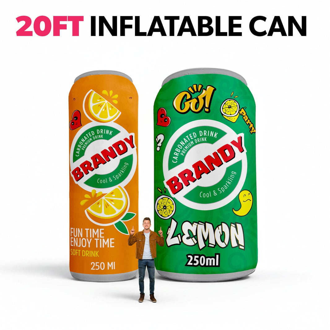 Custom Giant Inflatable Can | Inflatable Advertising | LookOurWay