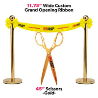 Grand Opening Ribbon Cutting Package w/ Giant Scissors