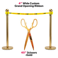 Grand Opening Ribbon Cutting Package w/ Giant Scissors