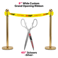 Grand Opening Ribbon Cutting Package w/ Giant Scissors