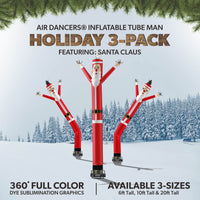 Air Dancers® Santa Claus 3-Pack 