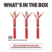 Air Dancers® Santa Claus 3-Pack 