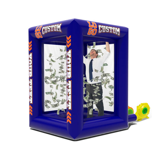 Custom Inflatable Cash Grab Machine 10M0210647