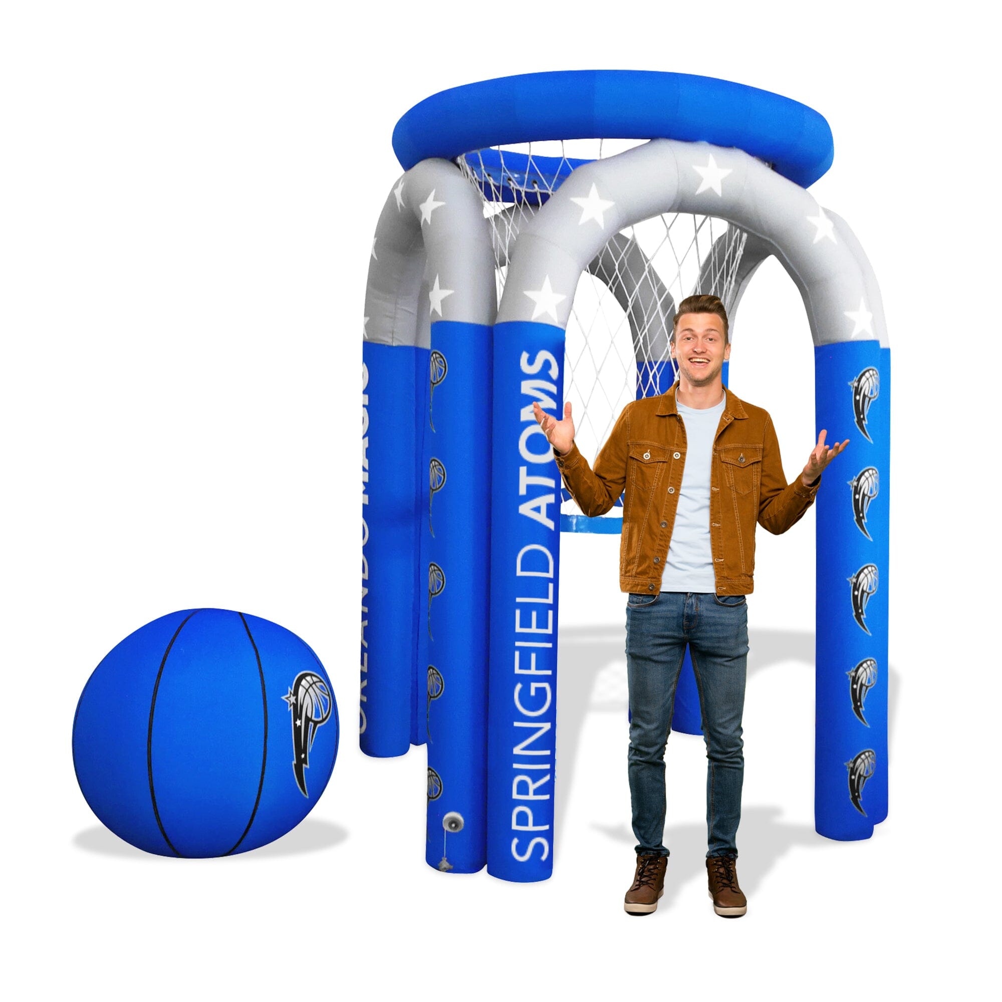 Giant Inflatable Basketball Game – LookOurWay
