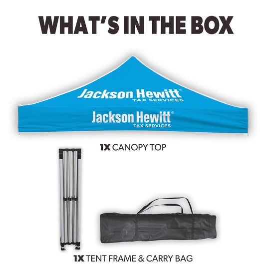 Jackson Hewitt Canopy Tent 
