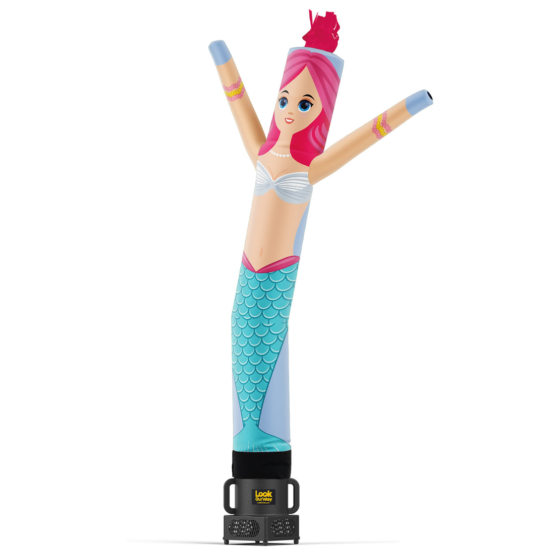 Mermaid Air Dancers® Inflatable Tube Man 6ft – LookOurWay