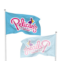 Pelicans Snoballs Pole Flag - 3ft X 5ft 10M1200499
