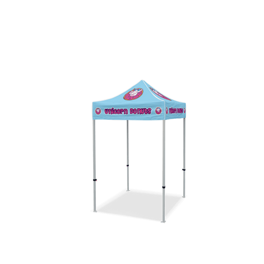 Custom Canopy Tent with Back Wall