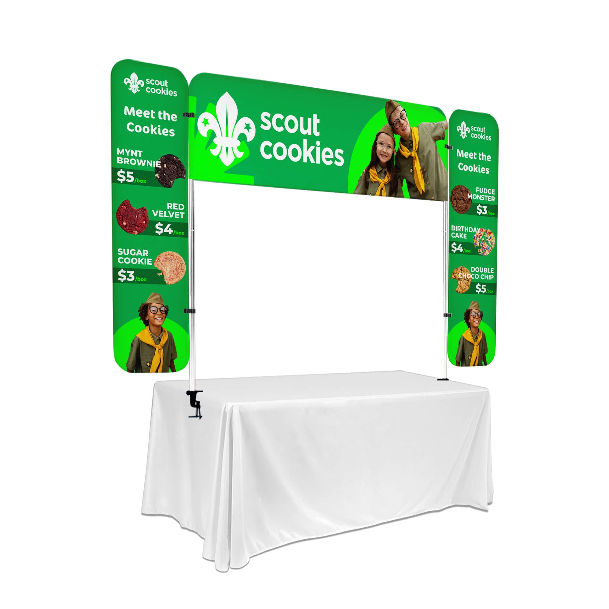 Custom Tabletop Banner Display – LookOurWay