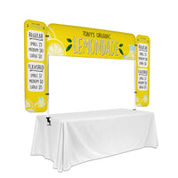Custom Table Top Banner Display 