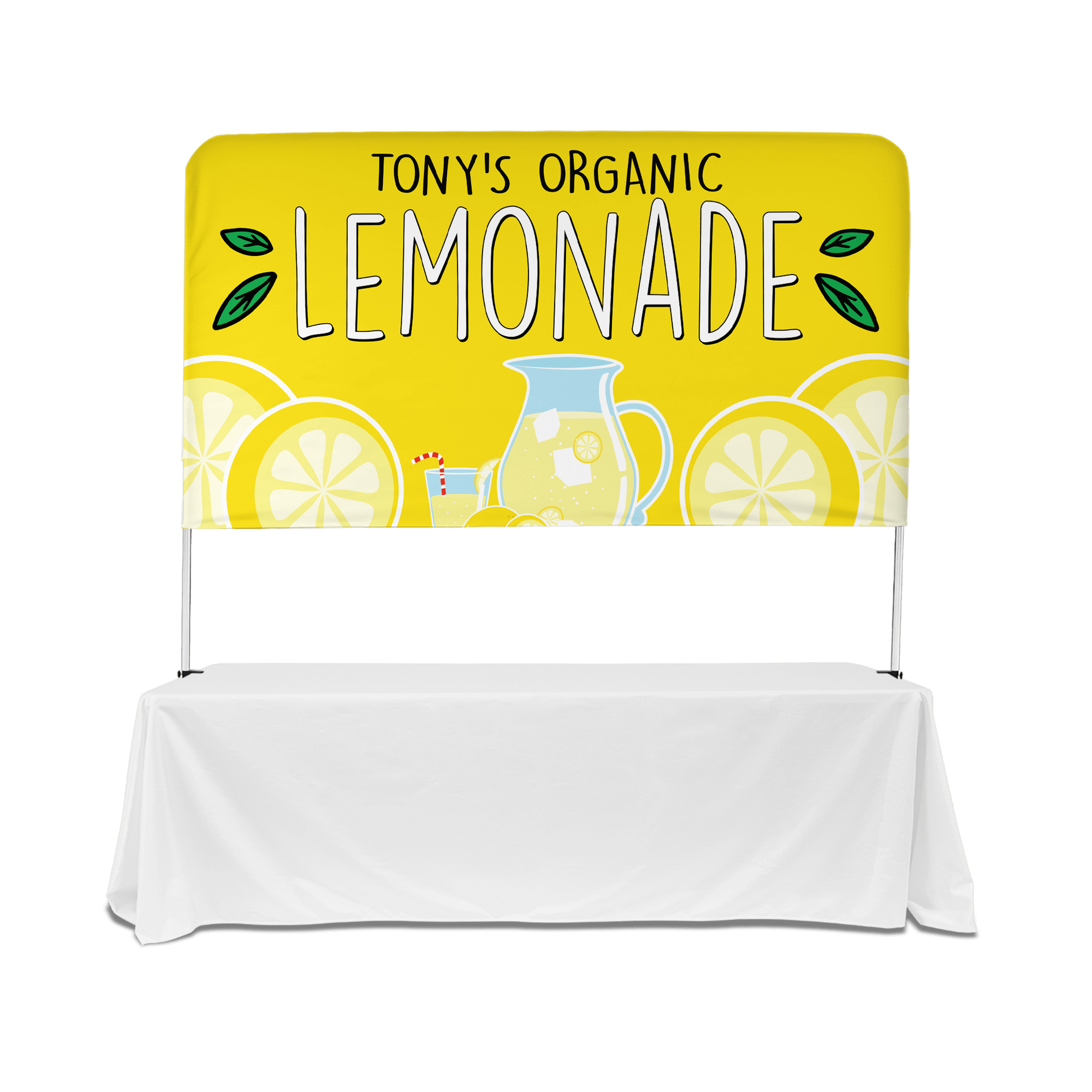 Custom Tabletop Banner Display (Attachment Only)