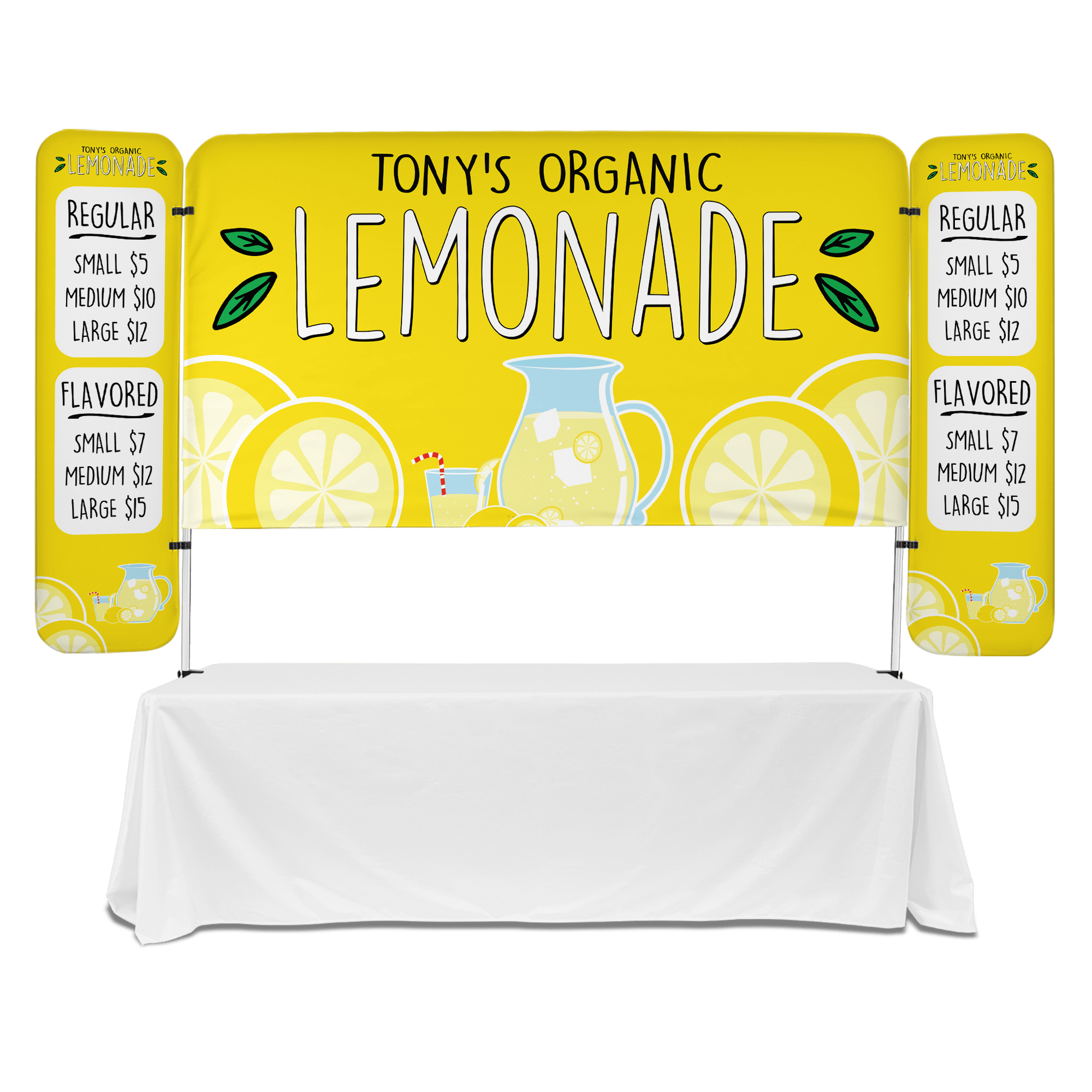 Custom Tabletop Banner Display (Attachment Only)