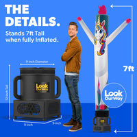 Unicorn Air Dancers® Inflatable Tube Man 6ft