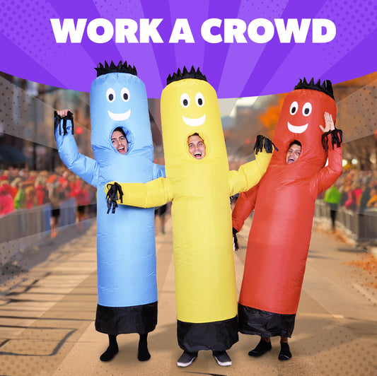 Air Dancers® Solid Color Inflatable Tube Man Costume