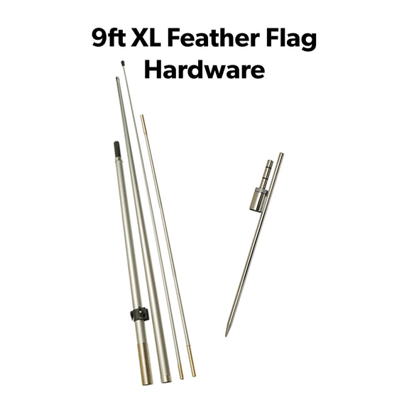 XL 9ft Feather Flag Hardware – LookOurWay