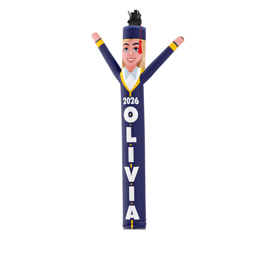 Custom Graduation Air Dancers® Inflatable Tube Man