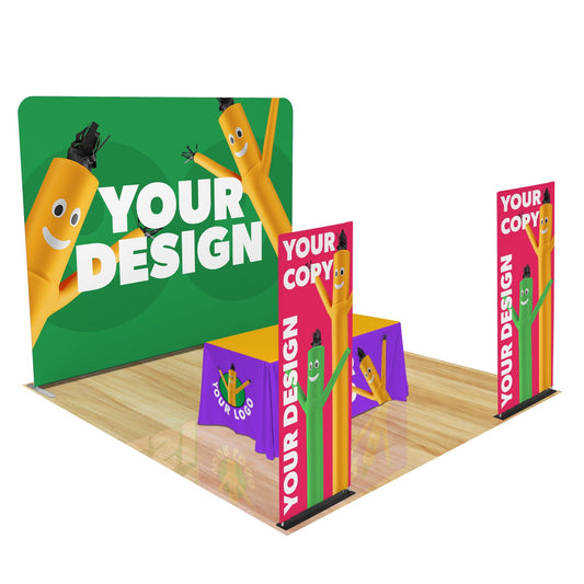 Complete Set (With Hardware) / 2 Banners / 6ft Throw