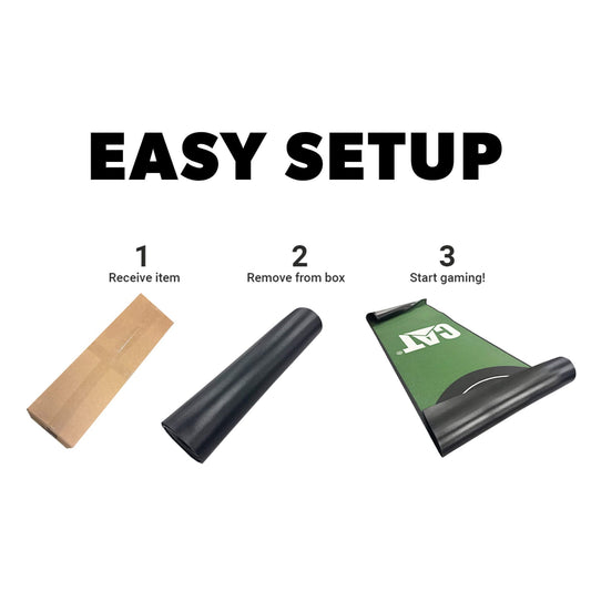 Custom Putting Mat - Mini Golf Game Set