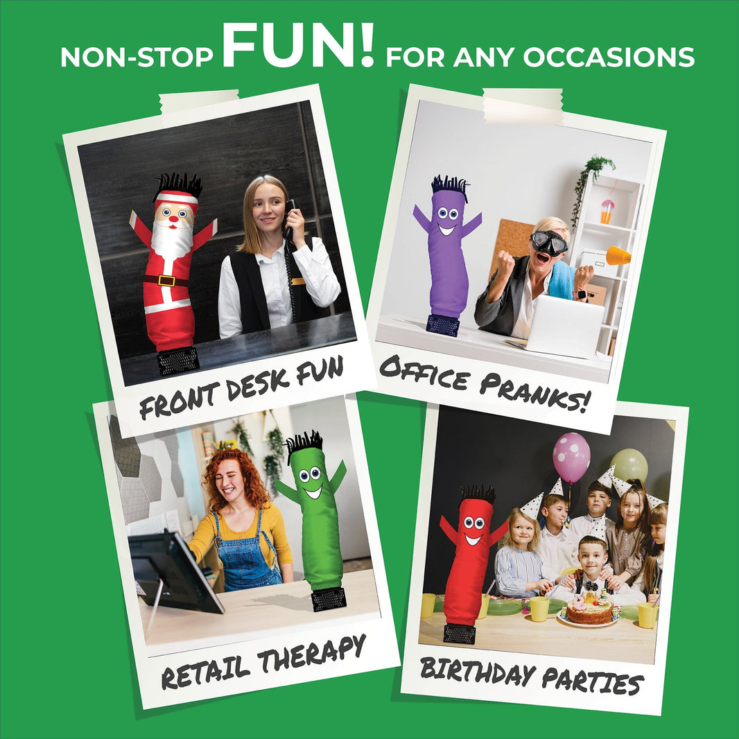 Desktop Air Dancers® Tube Man Set | Mini Inflatable Tube Man – LookOurWay