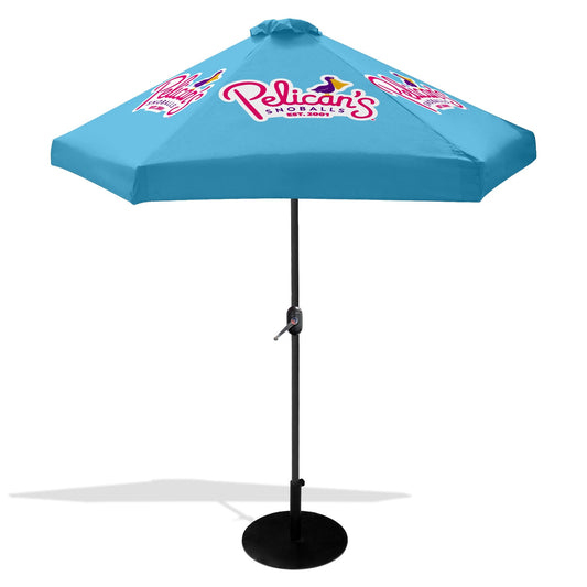 Pelican's Snoballs Large Market Umbrella (6-Panel) 10M8020435