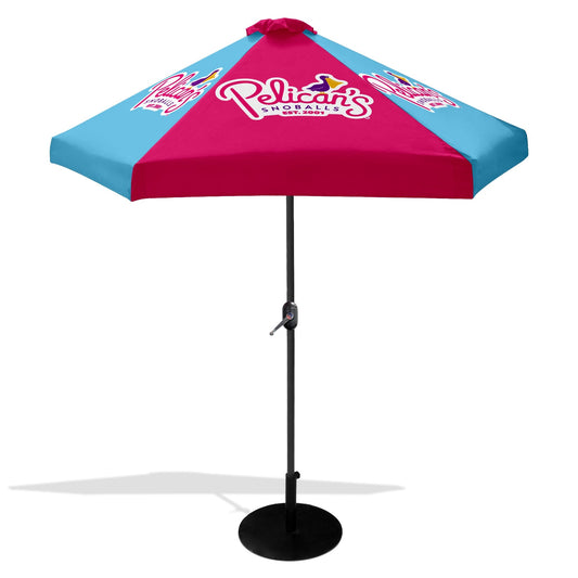 Pelican's Snoballs Large Market Umbrella (6-Panel) 10M8020439