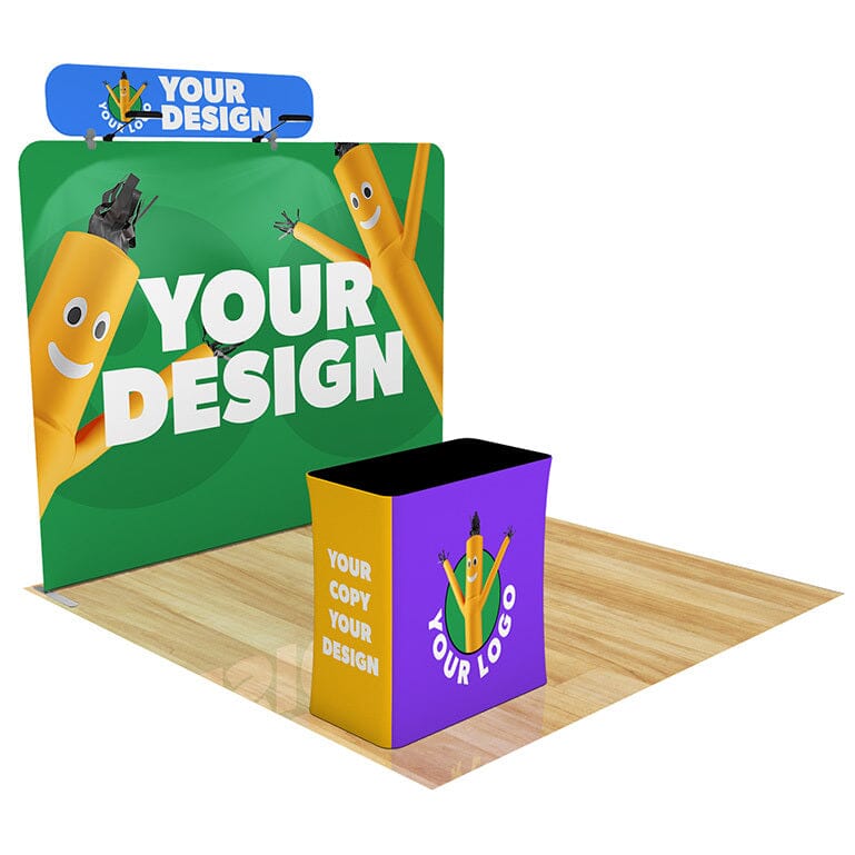 Fabric & Frame / + Podium / + LED Lights & Header