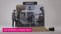 FastZip™ Straight Tension Fabric Display