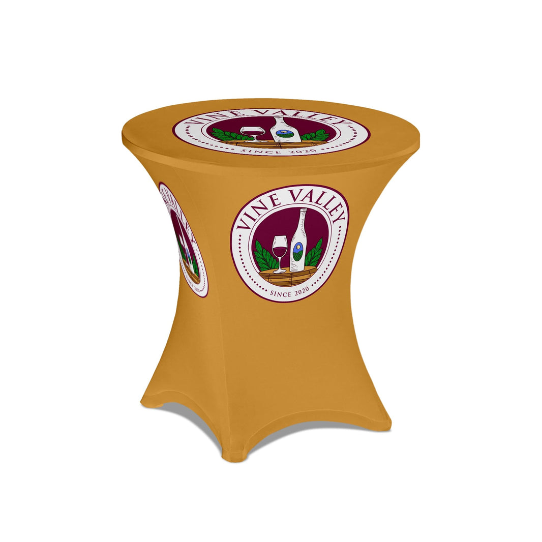 Custom Round Table Cover | Custom Table Covers | LookOurWay