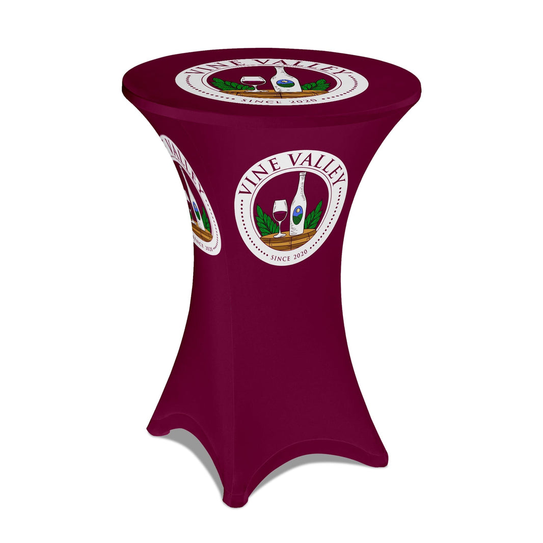 Custom Round Table Cover | Custom Table Covers | LookOurWay