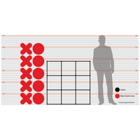 Giant Custom Tic-Tac-Toe Promotional Game