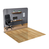 10ft 10x10 Trade Show Booth with Archway & Media Stand
