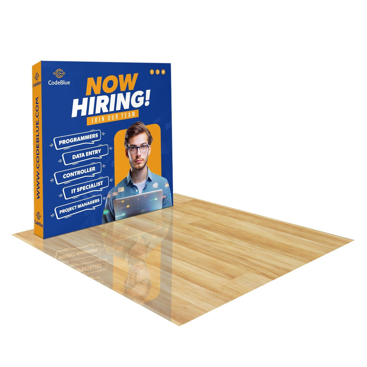 8ft Popup trade show display