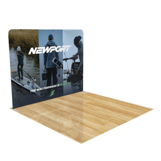 10ft Trade Show Display with Bridge Archway