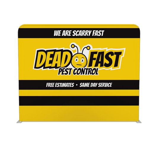 10ft Straight Tension Fabric Display