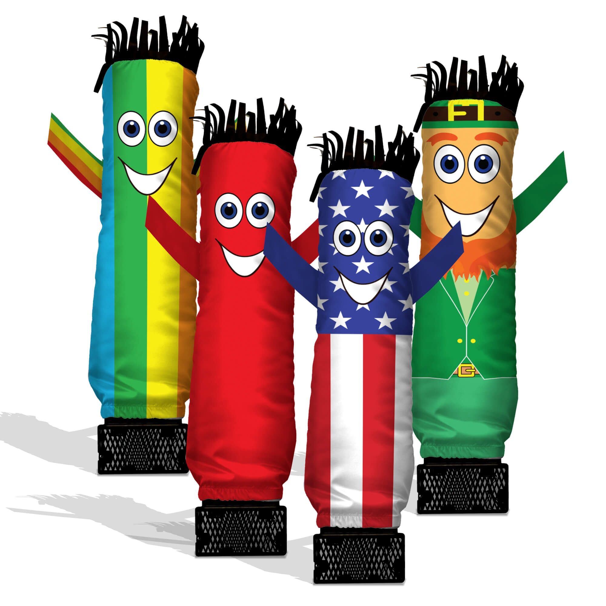 Desktop Air Dancers® Tube Man Set | Mini Inflatable Tube Man – LookOurWay