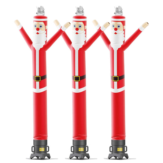 Santa Claus Air Dancers® Inflatable Tube Man 10M0120050x3