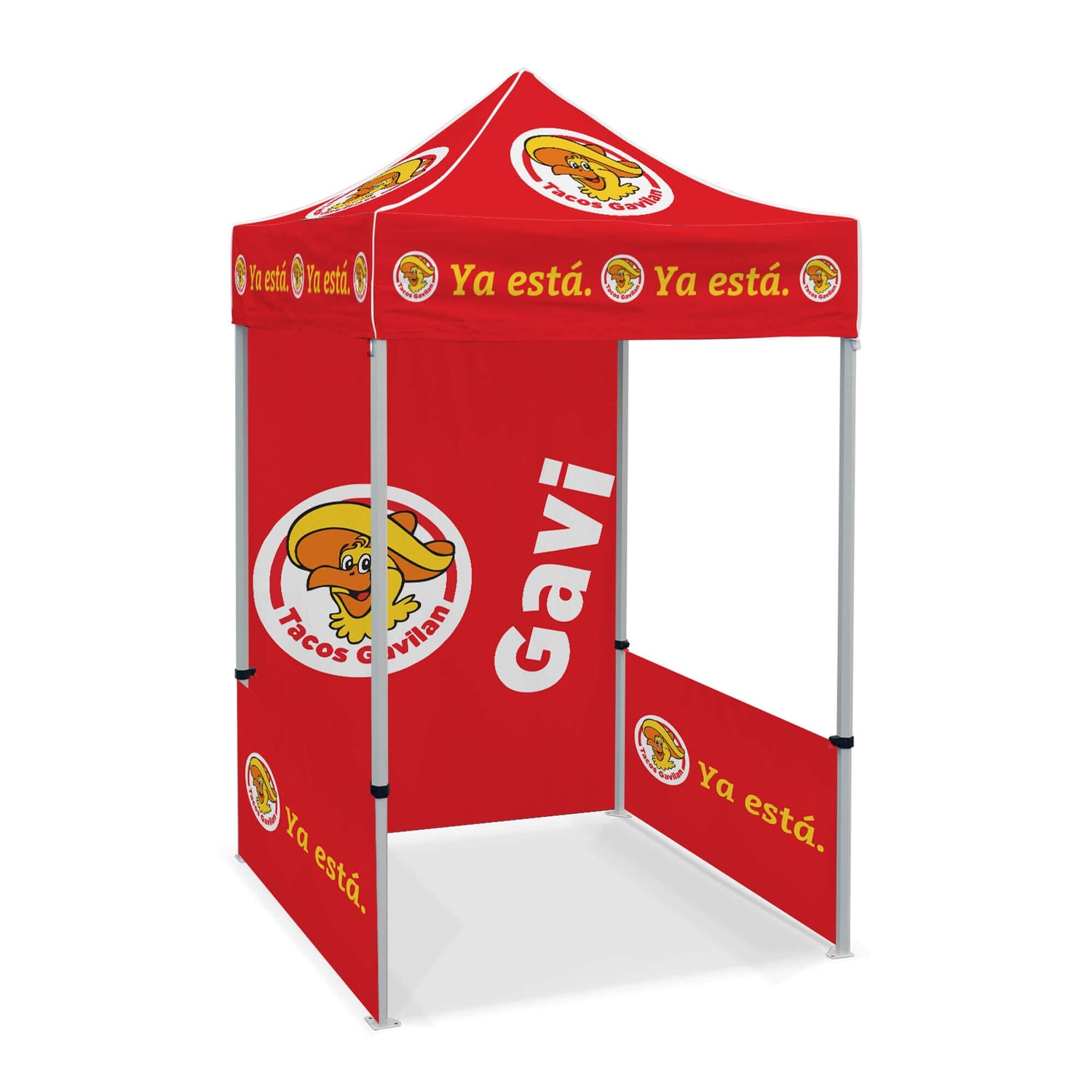 canopy tent near me Custom Canopy Tent with Full Back & Half Side Walls
