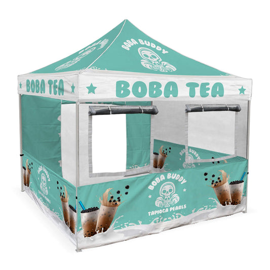 Custom Food Concession Canopy Tent Package 